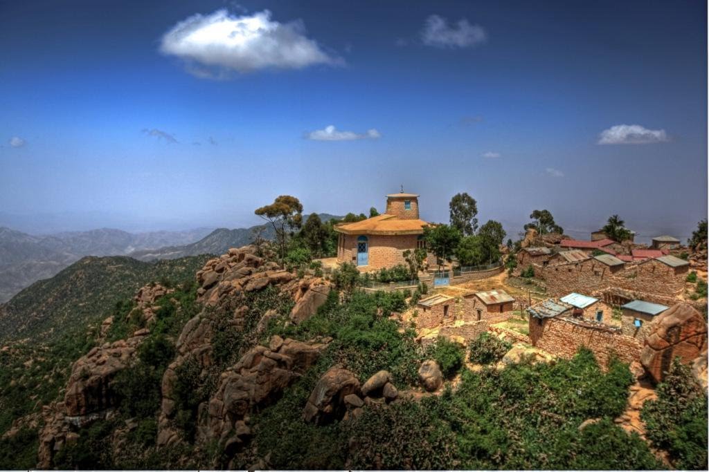 Debre Bizen Monaster in Eritrea.